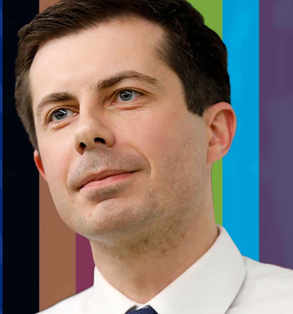 Pete Buttigieg - photo courtesy of Human Rights Campaign